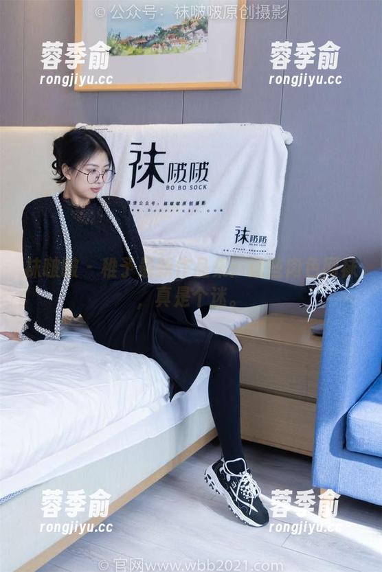 袜啵啵 - 稚予最新作品集：这些肉色网袜，真是个迷。